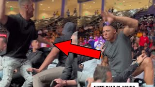 Nate Diaz ATTACKS Chase After Getting Disqualified [upl. by Salta]