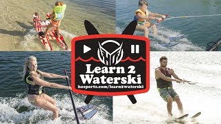 Waterskiing made easy Waterski basics instructional by HO Skis [upl. by Page]