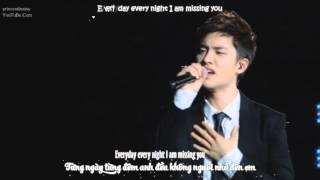 Vietsub  Kara  Engsub 120818 Missing you  EXO DO amp Ryeowook  DVD SM TOWN live tour in Seoul [upl. by Halet]