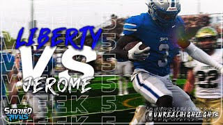 HIGH SCHOOL FOOTBALL  Olentangy Liberty vs Dublin Jerome  HIGHLIGHT [upl. by Michele]