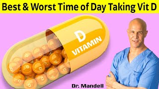 The Best And Worst Time of Day to Take Your Vitamin D  Dr Alan Mandell DC [upl. by Ettevol]