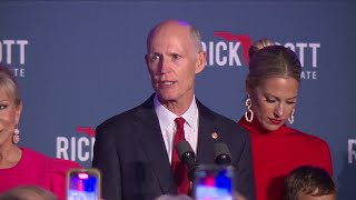 Sen Rick Scott wins second term has eye on Senate Majority Leader seat [upl. by Moshe]