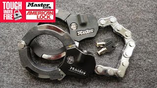 1049 Review Master Lock Street Cuffs Bike Lock [upl. by Asfah429]