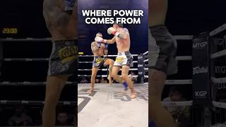 Where power comes from boxing martialart mma moderncombatsports combatsport ufc muaythai [upl. by Stauder]