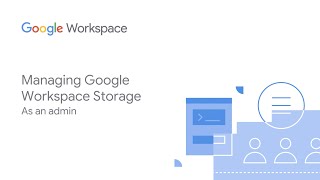 Managing Google Workspace storage as an admin [upl. by Brick298]