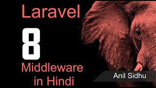 Laravel 8 tutorial in Hindi  What is middleware [upl. by Lali822]