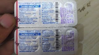 Monotrate Tablet Benifit  Anti Anginal  Isosorbide Mononitrate Tablet Uses [upl. by Hterrag682]