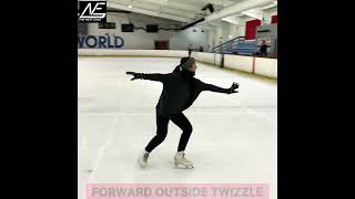 Figure Skating  Twizzle Exercise [upl. by Ayita]