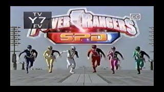 Jetix August 15 2005 Power Rangers SPD Ep 26 SWAT Part 1 [upl. by Encrata]