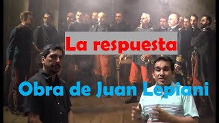 La respuesta de Bolognesi  Cuadro histórico de Juan Lepiani [upl. by Mackoff]