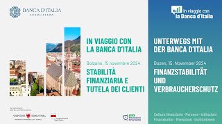 quotIn viaggio con la Banca dItaliaquot a Bolzano [upl. by Persson]