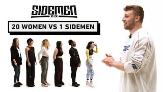 20 WOMEN VS 1 SIDEMEN HARRY EDITION [upl. by Nuyh]