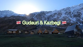 Kazbegi amp Gudauri Georgia Beautiful Caucasus Region 4K [upl. by Avra644]