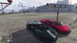 GTA ONLINE  Pegassi Torero XO vs Grotti Itali RSX [upl. by Harrad804]