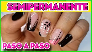 CLASE de ESMALTADO SEMIPERMANENTE RÁPIDA 🚀 PASO A PASO PARA PRINCIPIANTES [upl. by Urbas880]