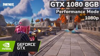 GTX 1080  Ryzen 5 5500  Fortnite Performance Mode [upl. by Okwu719]