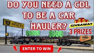 Hotshot Car Hauler Non Cdl GVWR Rules  3 Point Strap down [upl. by Sutton]