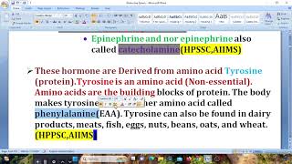 ENDOCRINE SYSTEM CLASS 2 TYPE OF HARMONE [upl. by Percy]