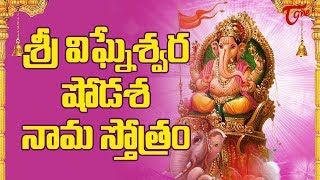 Sri Vigneshwara Shodasa Nama Stotram  Ganesha Shodasha Namastotram  BhaktiOne [upl. by Mcnully]