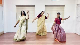 Onam Dance Arranged by Samudra Dance Studio Koorkenchery [upl. by Bernardo]