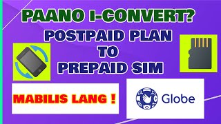 Convert Prepaid Mobile Number to Postpaid via Globe  Worth it ba [upl. by Edmonda]