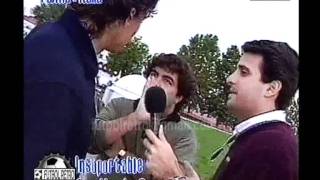 Hernan Crespo en VideoMatch Parma 1997 FUTBOL RETRO [upl. by Burdett434]