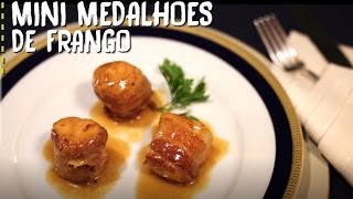 Aprenda a fazer um delicioso Medalhão de Frango [upl. by Novak]