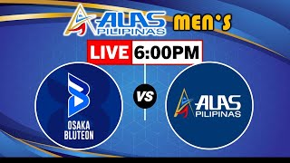 Osaka Bluteun vs Alas Pilipinas  PNVF Mens Volleyball Friendly Live Scoreboard [upl. by Sprung788]