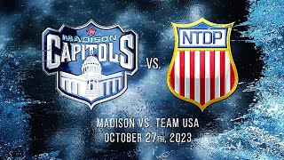 HIGHLIGHTS USA U17s vs Madison Capitols 102723 [upl. by Fabrianna]