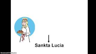 Sankta Lucia  Natten går tunga fjät [upl. by Koetke68]