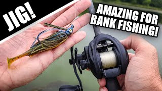 Easy Jig for Bank Fishing Catch MORE Bass [upl. by Yursa]