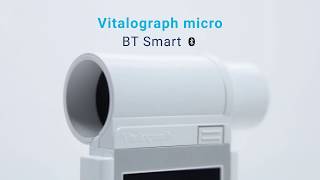 micro BT Smart Introducing Vitalographs Bluetooth lung function monitor for remote monitoring [upl. by Ellynn587]