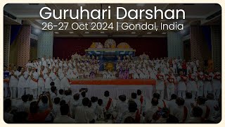 Guruhari Darshan 2627 Oct 2024 Gondal India [upl. by Vanni]