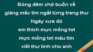 Muc Tim Mong Toi Karaoke  Hoai Nam  CaoCuongPro [upl. by Repard571]