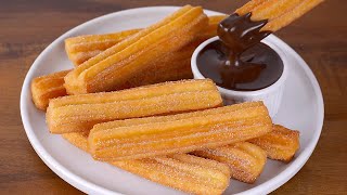 How to make PERFECT CHURROS with Hot Chocolate [upl. by Kenward]