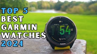 TOP 5 Best Garmin Watches of 2024 [upl. by Hermie]