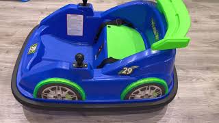 Flybar Racer Bumper Car Review 🚗  Kids car review [upl. by Aihsetan831]