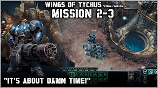 Custom Campaign Wings of Tychus  Mission 23 Nightmare difficult  StarCraft2 [upl. by Deevan]