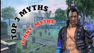 Top 3 Funny😂😂and Epic myths by Dominator Gamingff [upl. by Asum670]