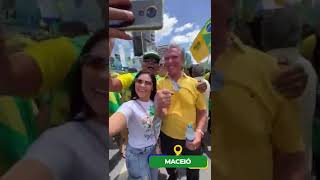 É COLLOR GOVERNADOR 14 E BOLSONARO PRESIDENTE 22 Alagoas decidiu [upl. by Elleinaj]