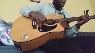 Guitar lesson 1 UKO BACURANGA MUHOZA WANJYE BY Cassien Twagirayezu [upl. by Champ]