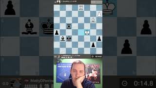 WIN WITH 01 SECONDS LEFT 🔥chess [upl. by Nicholson988]