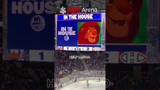 Simba at the Islanders game 😅 [upl. by Noicpecnoc]