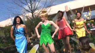 Disney Fairies at the Epcot Flower amp Garden Festival [upl. by Llenrep]