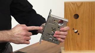 BEST 40H Mortise Lock Installation [upl. by Nilac]