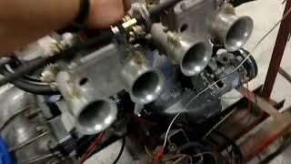 Alfa Twinspark Conversion Firing [upl. by Arvind91]