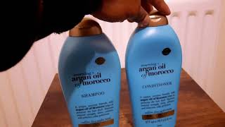 Argan of Morocco Shampoo and Conditioner First LOOK [upl. by Baudoin285]