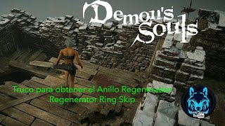 Truco para anillo regenerador  Regenerator Ring Skip Islands Edge demonssoulsps5 [upl. by Nwahsid]