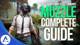 PUBG Xbox Attachment Guide  Muzzles Compensator Suppressor Flash Hider [upl. by Tarrah113]