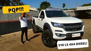 CHEVROLET S10 LS COM 260 CV E RODAS GIGANTES [upl. by Levram]